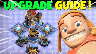 April Update Ultimate Base UPGRADE Guide ~ MAXED OUT Fast ! (With Base Link)