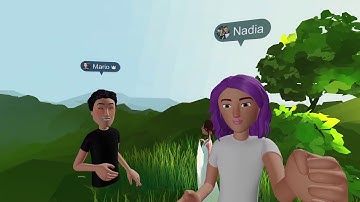 Nadia and Mario  Exploring FB Spaces and Quill