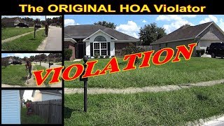 Return Of The Original HOA Violator (Sort Of) #SideHustle
