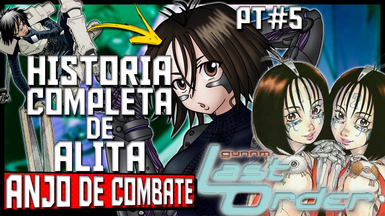 ALITA ANJO DE COMBATE - HISTÓRIA COMPLETA DO MANGÁ vol 6