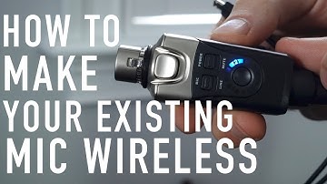 How to Make Your Existing Microphone Wireless (xVive U3 Wireless Microphone System Demo)