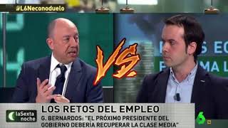 Tenso Debate entre Juan Ramón Rallo y Gonzalo Bernardos
