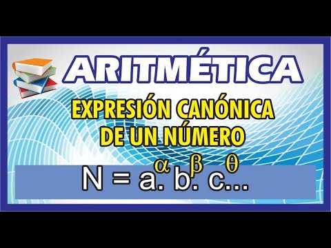 Expresion Canonica De Un Numero Youtube