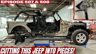 CUTTING THIS JEEP INTO PIECES!