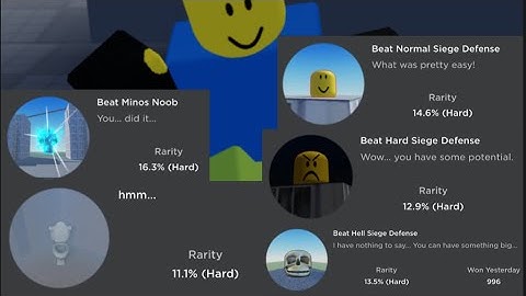 [OUTDATED] [OUTDATED] Roblox how to get all badges in combat noob siege defense