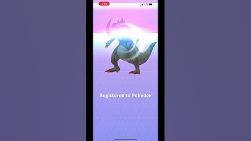 Thumbnail of Evolving ✨shiny✨Fraxure #pokemon #pokemongo #shinypokemon