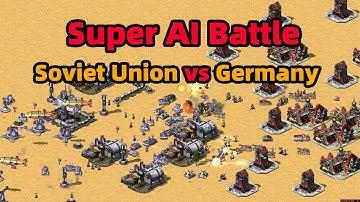 Super AI Battle！Soviet Union vs Germany  -Red Alert2