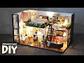 4k literary utopia   duplex apartment  diy miniature dollhouse kit  relaxing satisfying