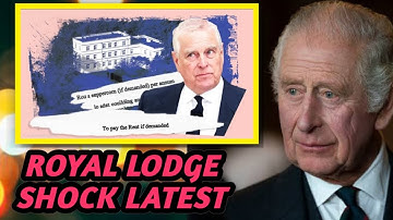 ANDREW LATEST — ROYAL LODGE TWIST THAT MAY JUST SHOCK YOU