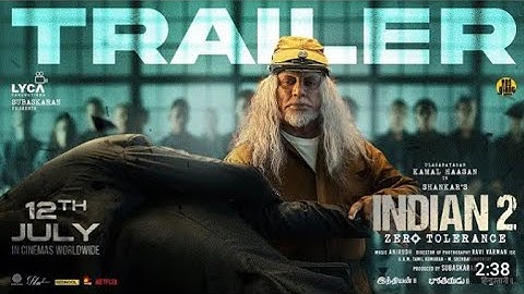 Indian 2 official trailer | Kamal Haasan | Shankar | Anirudh | Subaskaran | Lyca | Red Giant