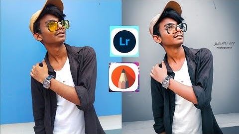 Face smooth and urban black tone | |Lightroom and sketchbook photo editing tutorial