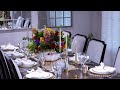 How To Set An Elegant Table For Dinner. My Thanksgiving 2021 Tablescape.