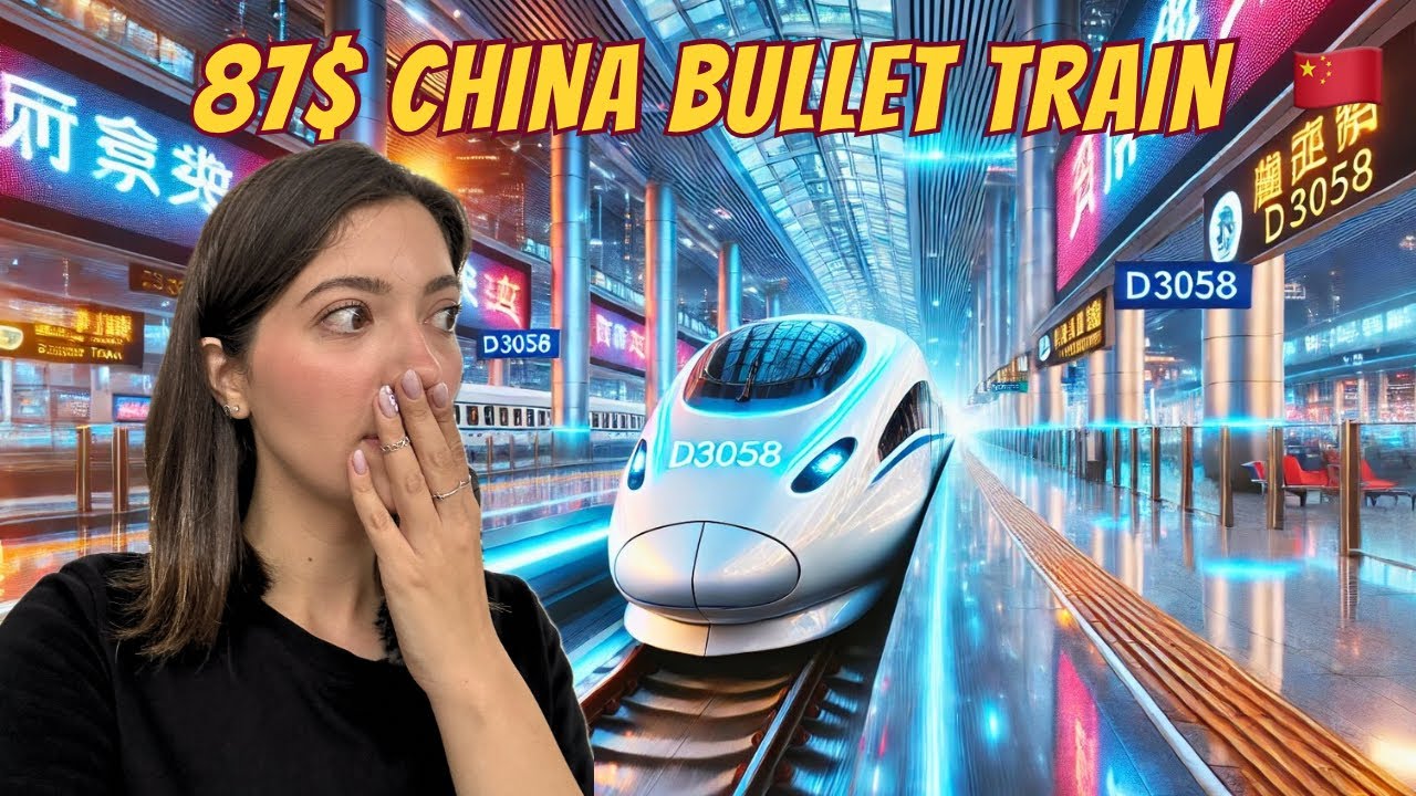 I Tried China’s CRAZY FAST TRAIN from Chongqing to Shanghai 🇨🇳
