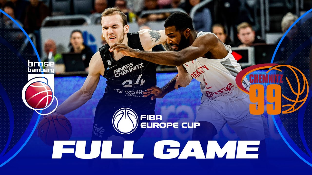 Brose Bamberg v Niners Chemnitz Full Basketball Game FIBA Europe Cup 2022-23