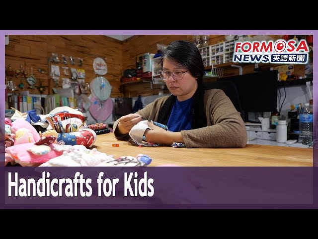 Malaysian designer and handicraft expert hand-sews items for children｜Taiwan News