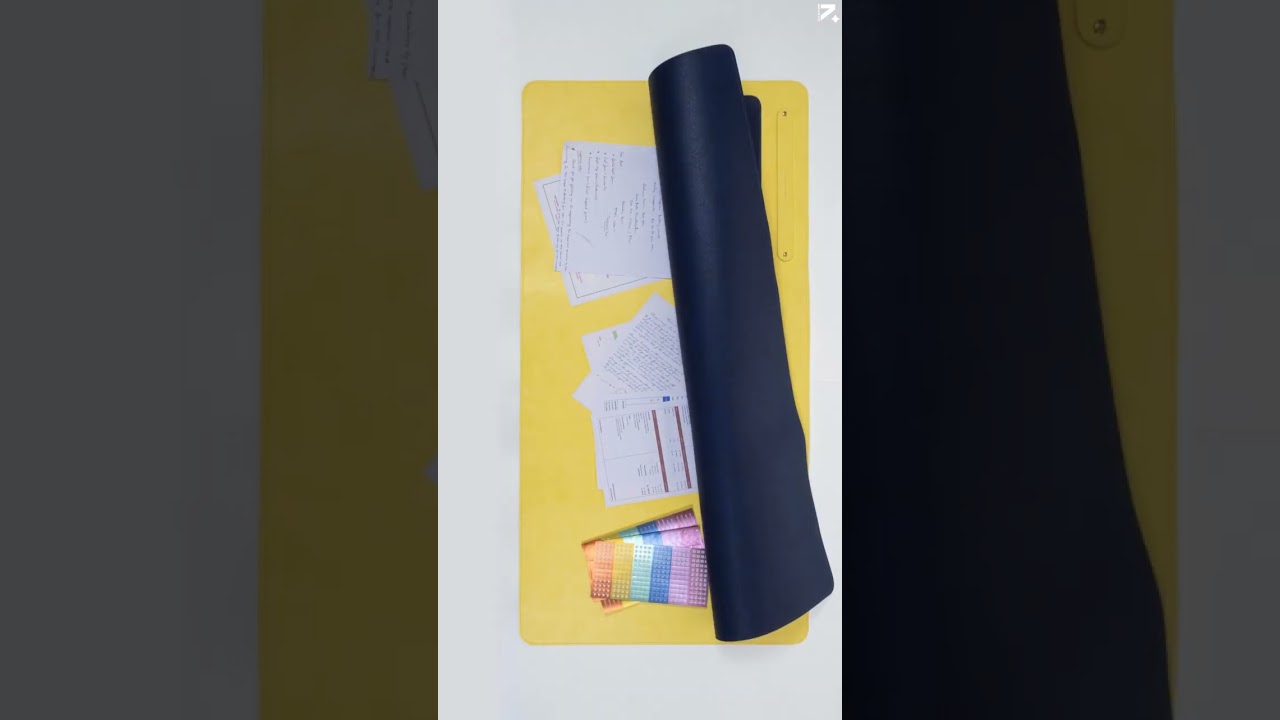 Organisable Desk Mat || Front Flap Desk Mat 