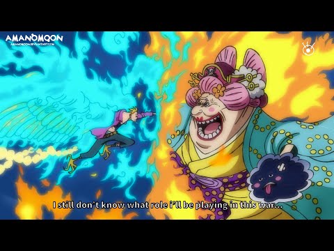 Big  mom vs marco [Full fight]