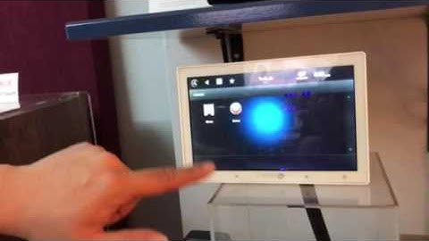 Control 4 operates the Motorized Curtain Track