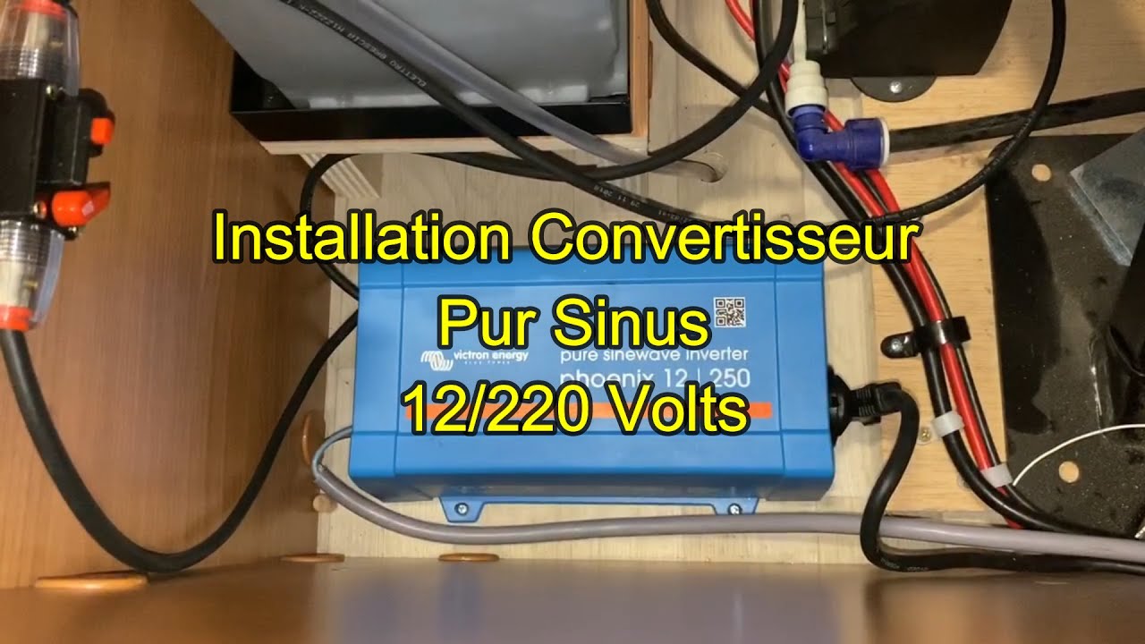 CONVERTISSEUR 12Volts/ 220Volts Fourgon Aménagé 