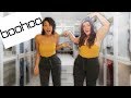 HUGE BOOHOO Try On Haul on Different Body Types and Skin Colors