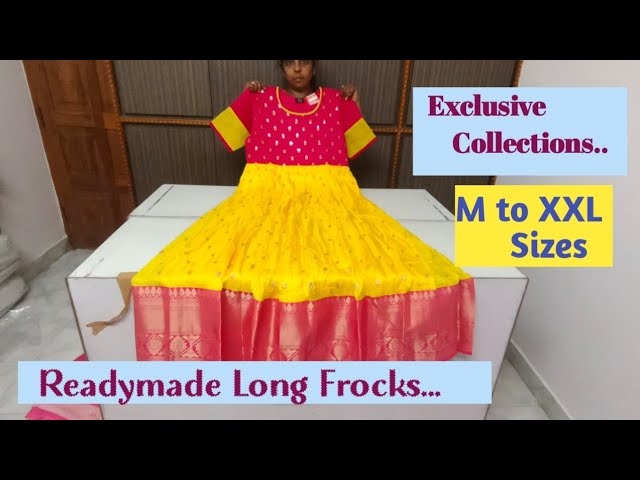 readymade long frocks