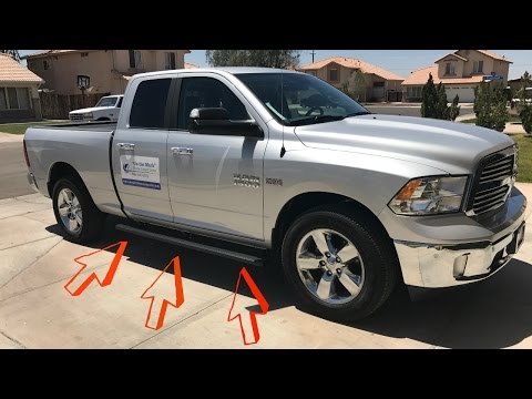 iBoard Running Boards Complete Install On A Dodge Ram 1500 Big Horn! ✔️