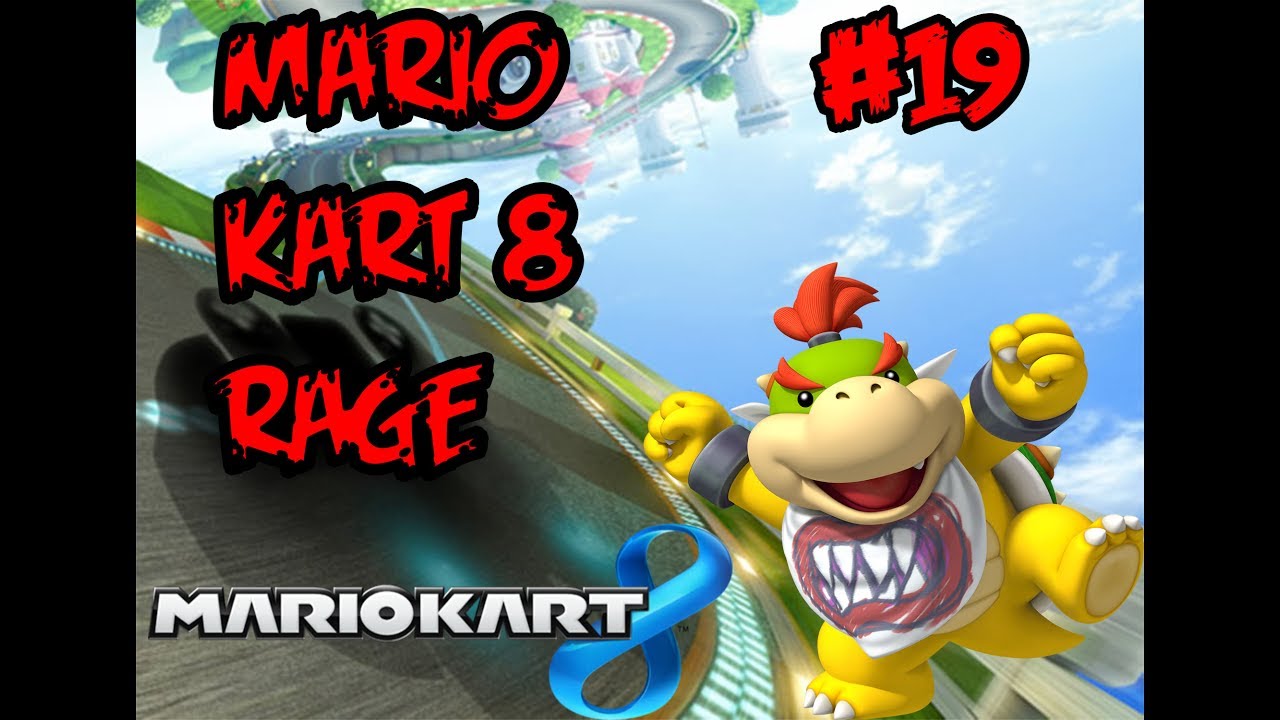 [RAGE MARIO KART 8] MARIO KART 8 DELUXE GAMEPLAY - PEACH TRIED TO F&