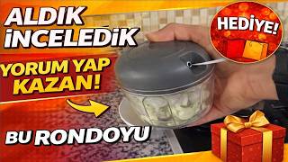 💥A101 İPLİ RONDO İNCELEDİK 🔥 ALINIR MI?  👉YORUM YAPANA HEDİYE EDECEĞİZ ! @kampanyaindirim