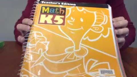 Curriculum Preview: BJU K5 Math (3rd Edition)