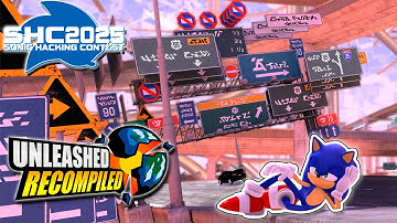 Sonic Unleashed Recompiled | Cyberspace: Eternal Highway [Sonic Hacking Contest 2025]