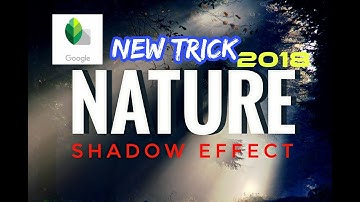 Snapseed shadow effect text new tricks || latest tricks || Bhargov Photowork 2018