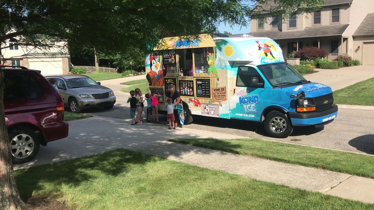 Kona Ice Birthday Party Fun!! YouTube