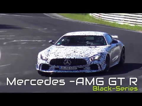 2018 Mercedes AMG GT R Black Series Spied testing on the Nurburgring, Nordschleife!