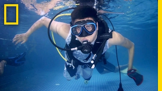 Paralyzed Man Regains His Freedom Through Diving | National Geographic