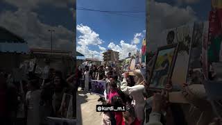 امام مقر العام لحزب الاتحاد الديمقراطي PYD تزامناً مع وصول وقد حكومي إلى المقر#kurdistan#fyp#foryou