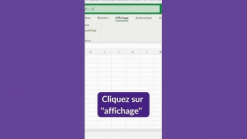 TUTO EXCEL │Comment figer la première ligne ? 😏 #shorts #excel #tuto