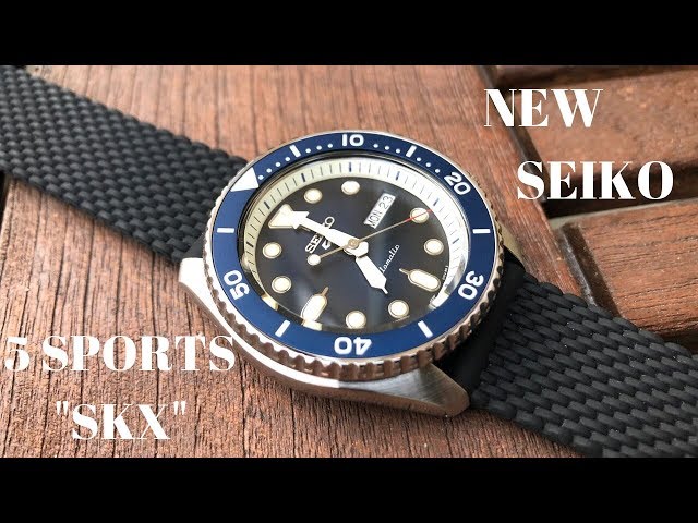 This New Seiko 5 Sports Is Stunning - Blue SRPD71K1 - YouTube