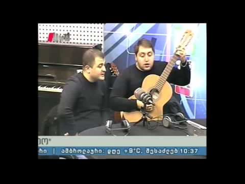 \"ხაზის რადიო\" 19.12.14 კვარტეტი ,,ჰანგები\"