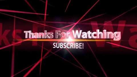 ENDING INTRO - Created using Flixpress.com