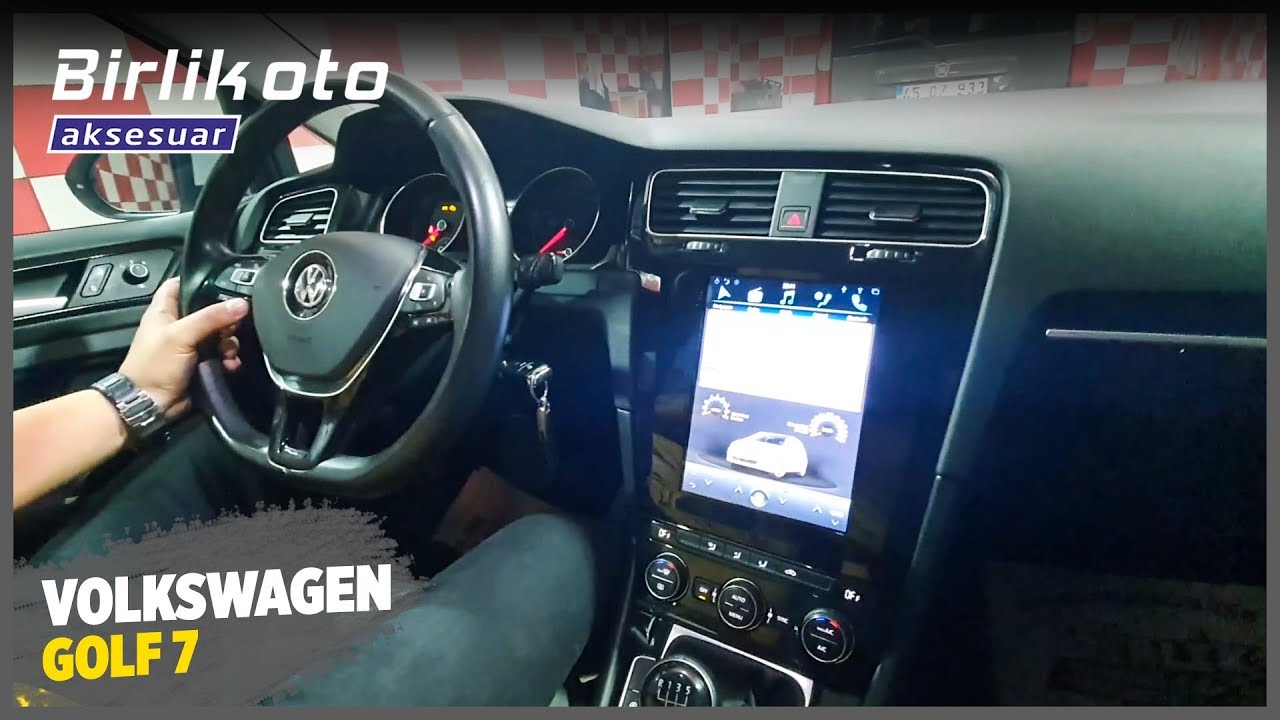 2016 Volkswagen Golf 7 // Tesla Ekran, LLumar Cam Filmi, Kaput Koruma
