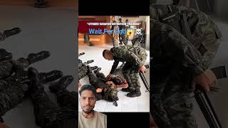 Gun Snatch Drill☠️😱 #army #military #specialforces #soldier #militarylife #trending #viral #shorts