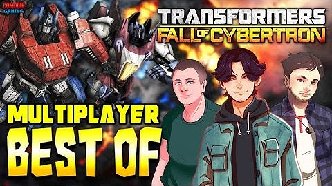 BEST OF Transformers Fall of Cybertron (PS4) Online Multiplayer (Funniest Moments) - Comodin Gaming