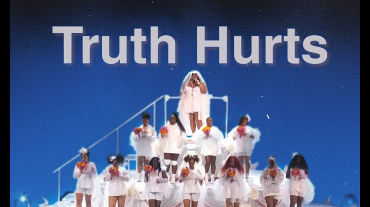 Truth Hurts Studio version - Studio performance video thumbnail