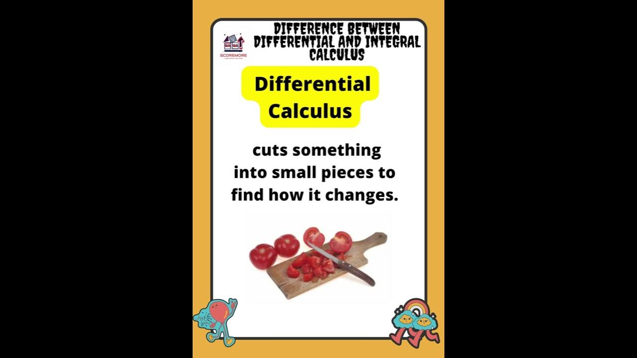 Differential vs integral calculus easily explained math youtube