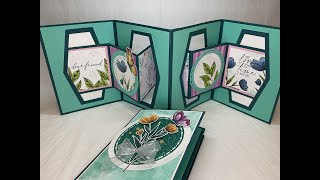 Spotlight on Nature - Avid Stampers FREE Card Kits (3 of 3) - Accordion Card