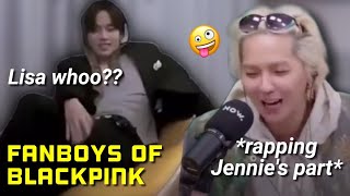 yg boy groups vibing to blackpink songs pt. 1