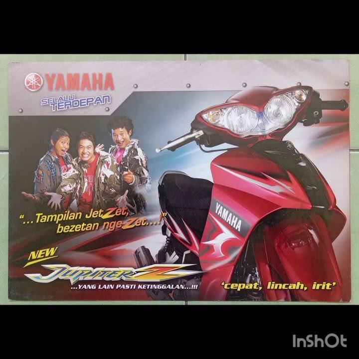 brosur iklan motor Yamaha JUPITER Z #motor#motoryamaha#yamahajupiter#jupiterz#motorjadul#motorbebek