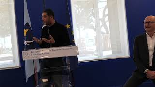 Réception Mairie de Cannes, Discours de Nabil Ayouch