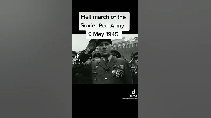 Hell march of the Soviet Red Army 9 May 1945 - DayDayNews