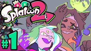 Splatoon 2 Halloween Splatfest - Vampires Vs Werewolves Part 1 Nintendo Switch Gameplay Walkthrough